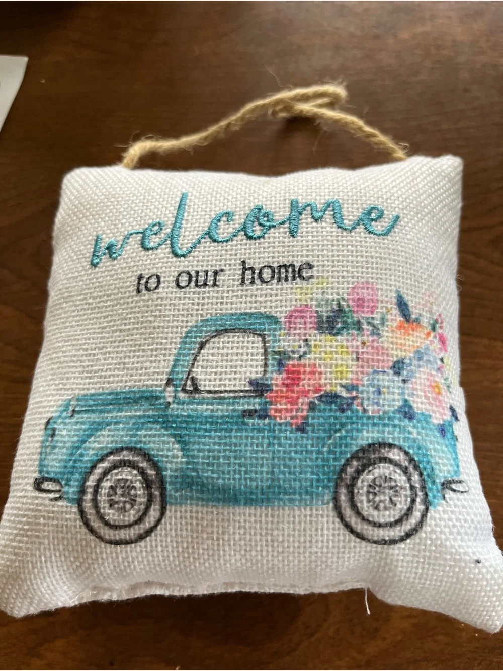 Farmhouse Black & White 'Moo' and Truck pillows